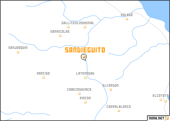 map of San Dieguito