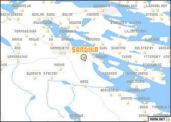 map of Sandika