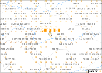 map of Sandinha