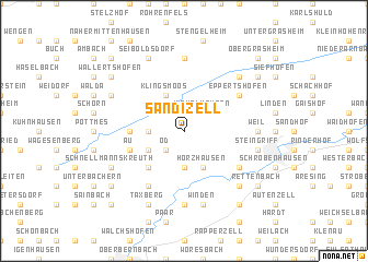 map of Sandizell