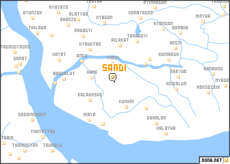 map of Sandi