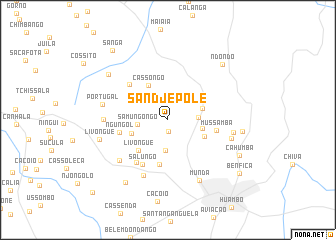 map of Sandjepole