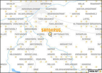 map of Sandkrug