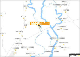 map of Sand Landing