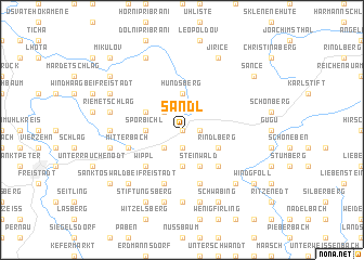 map of Sandl