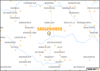 map of Sandraimoro