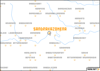 map of Sandrakazomena