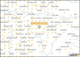 map of Sandriegel