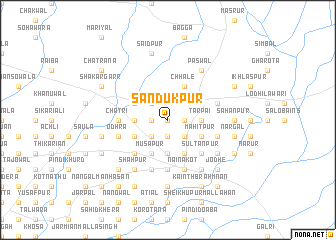 map of Sandukpur