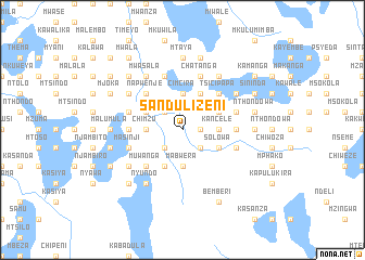 map of Sandulizeni