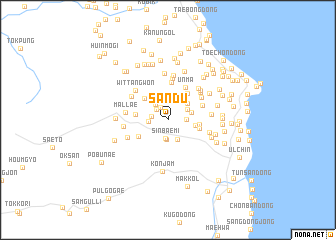 map of Sandu