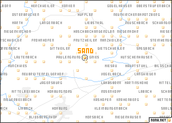 map of Sand