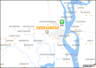map of San Eduardo