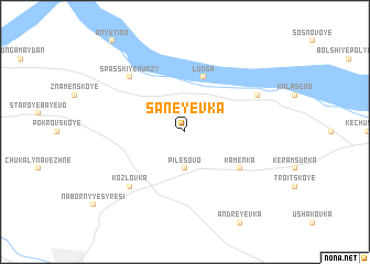 map of Saneyevka