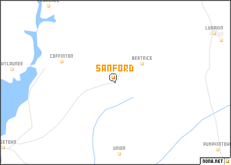 map of Sanford