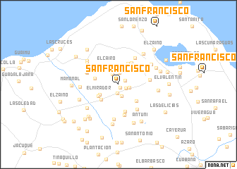 map of San Francisco