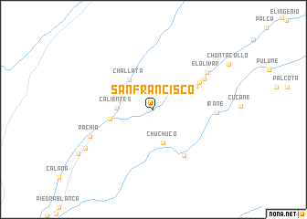 map of San Francisco