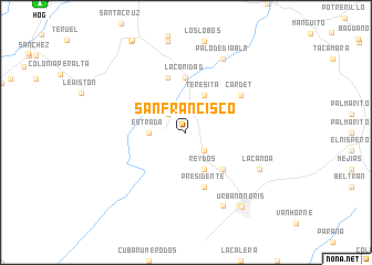 map of San Francisco