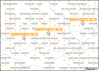 map of San Francisco