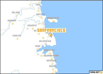 map of San Francisco