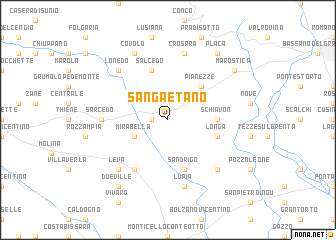 map of San Gaetano