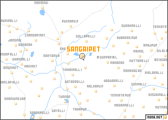 map of Sangaipet