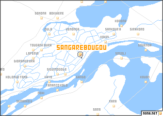 map of Sangarébougou