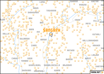 map of Sangarh