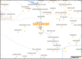 map of Sangarīān