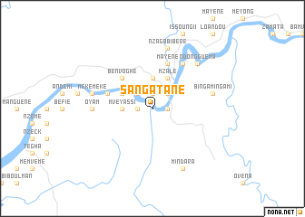 map of Sangatane