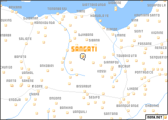 map of Sangati