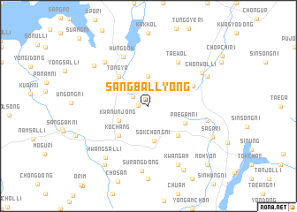 map of Sangballyong