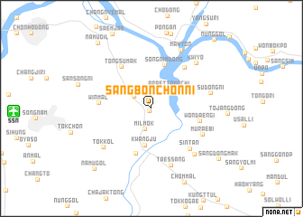 map of Sangbŏnch\