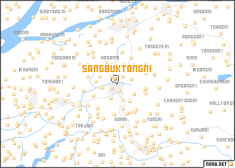 map of Sangbuktong-ni