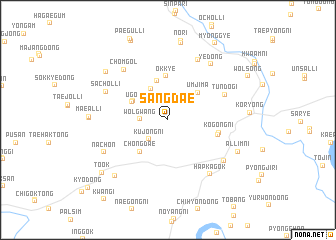 map of Sangdae