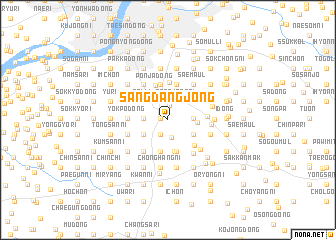 map of Sangdangjŏng