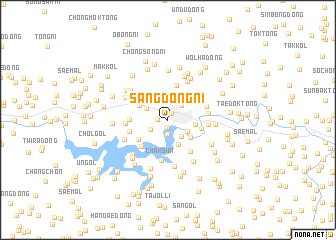 map of Sangdong-ni