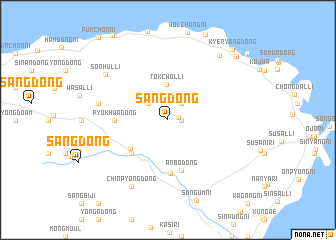 map of Sang-dong