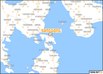 map of Sang-dong