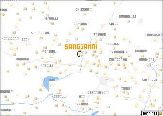 map of Sanggam-ni