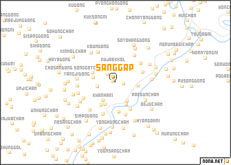 map of Sanggap