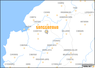 map of Sanggarawa