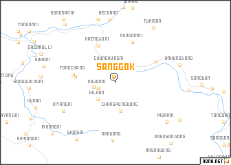 map of Sanggok