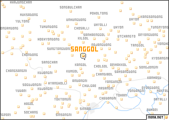 map of Sang-gol