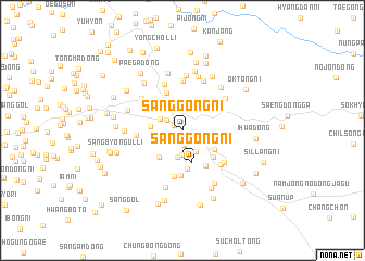 map of Sanggong-ni