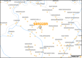 map of Sanggŏ-ri
