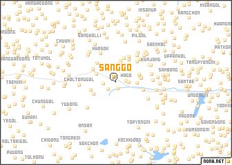 map of Sanggo