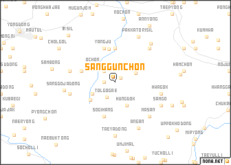 map of Sanggun-ch\