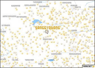 map of Sanggyo-dong