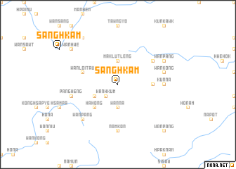 map of Sanghkam